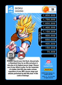 dbz trading cards