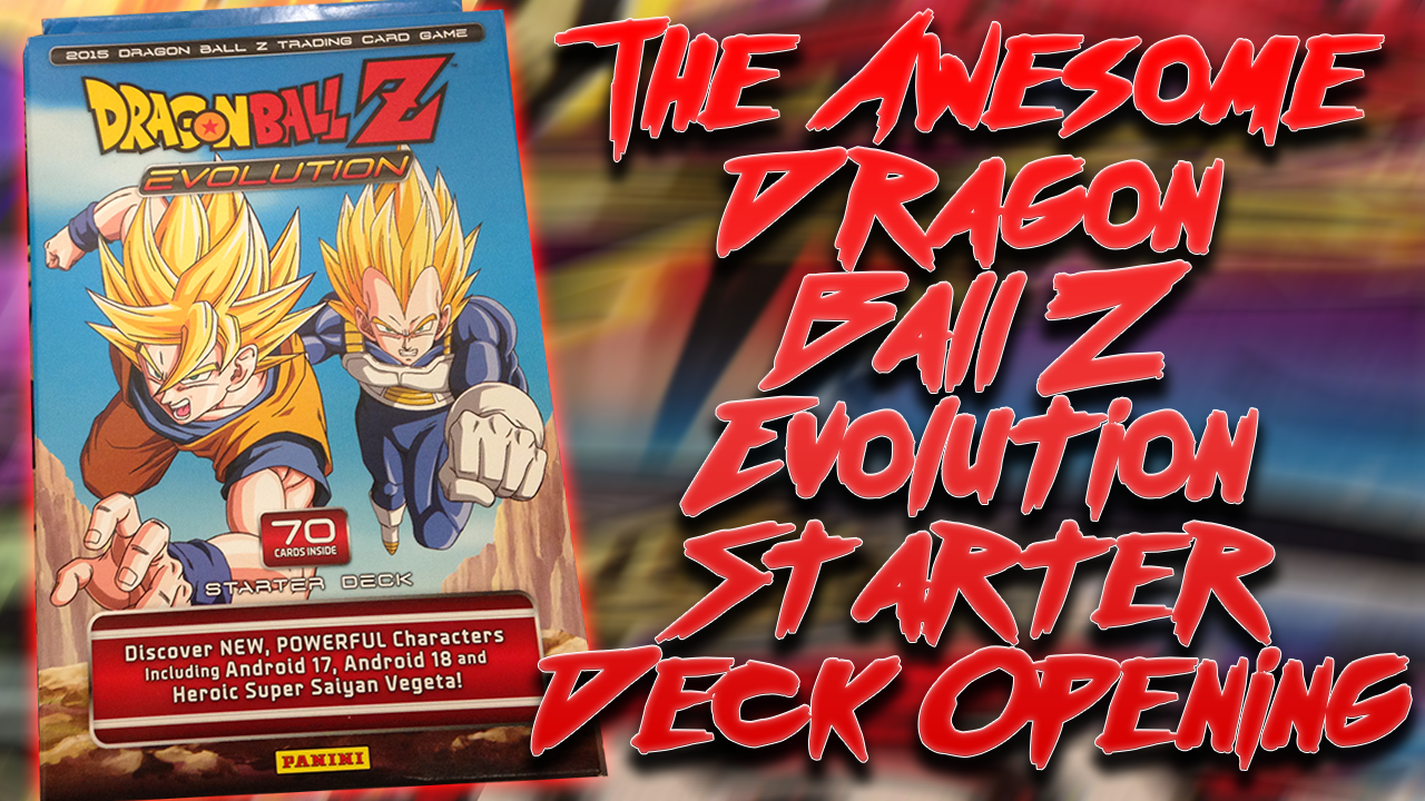 DBZ EVOLUTION Starter Deck 70 cards 2015 Dragonball  Z TCG Card Game IN STOCK ! 