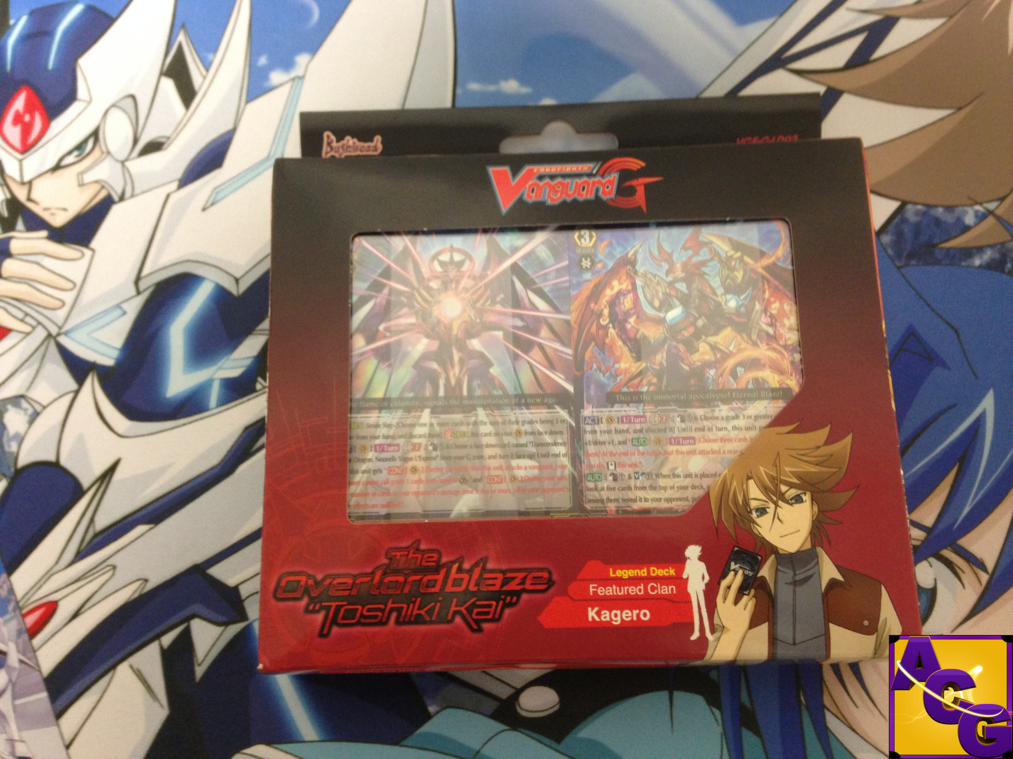 Legend Deck Review The Overlord Blaze Toshiki Kai Awesome Card Games