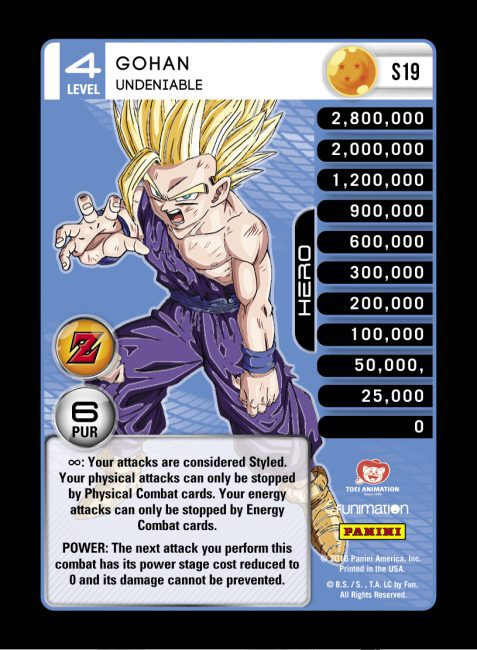 DBZ Analysis: Super Saiyan Two Gohan - Awesome Card Games