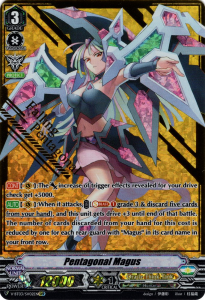 Vanguard Pentagonal Magus Card Game Character Mini Sleeves Collection Vol.368
