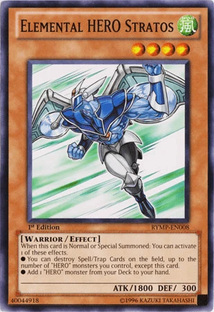 Yu-Gi-Oh! Card Review: Elemental HERO Stratos