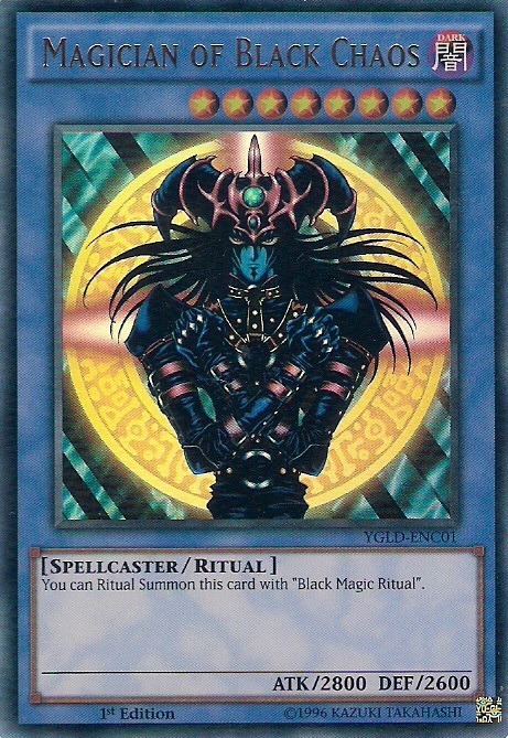 Yu Gi Oh Card Review Magician Of Black Chaos Awesome Card Games 5366