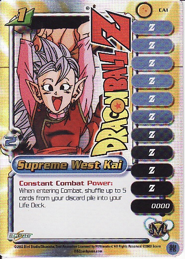 The Top Ten Personality Cards from Dragon Ball Z: Collectable Card Game ...