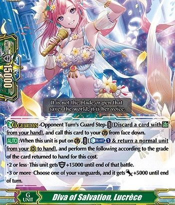 Unit of The Week: Diva of Salvation, Lucrèce
