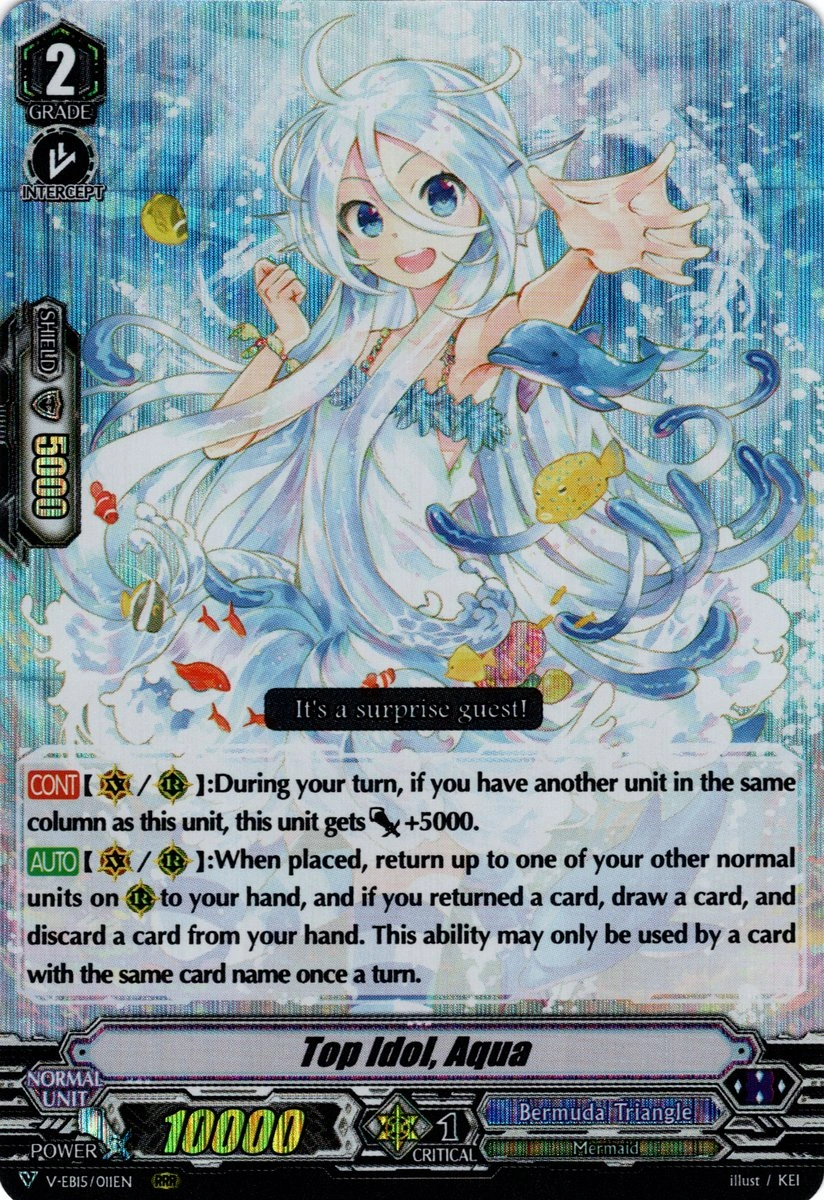 Unit of The Week: Top Idol, Aqua (V Series)