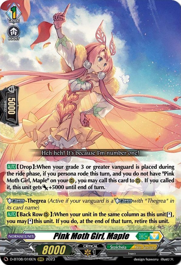Unit of The Week: Pink Moth Girl, Maple