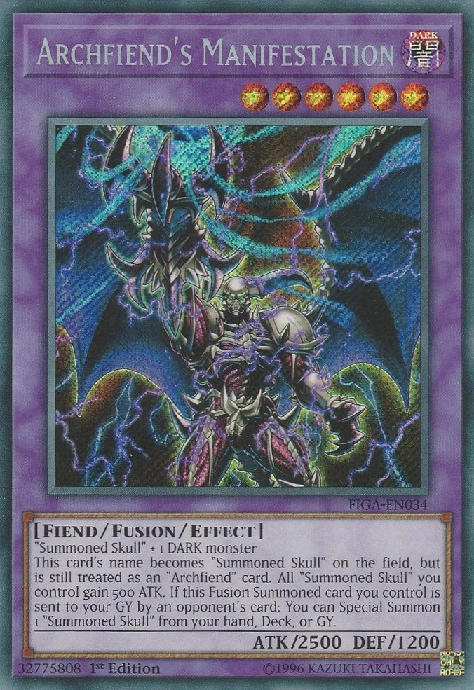 Yu-Gi-Oh! Card Review: Archfiend’s Manifestation