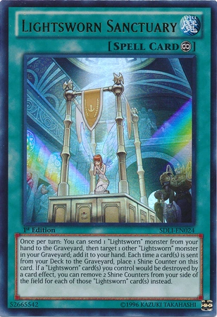 Yu-Gi-Oh! Card Review: Lightsworn Sanctuary