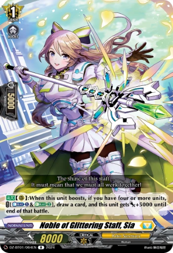 Unit of The Week: Noble of Glittering Staff, Sia