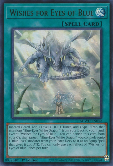 Yu-Gi-Oh! Card Review: Wishes for Eyes of Blue