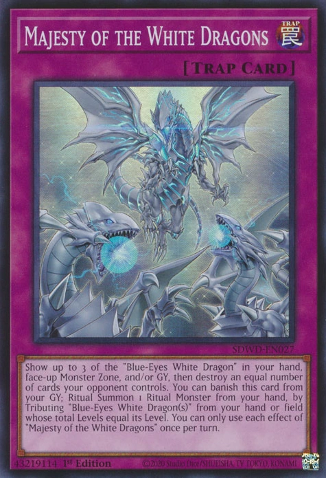 Yu-Gi-Oh! Card Review: Majesty of the White Dragons
