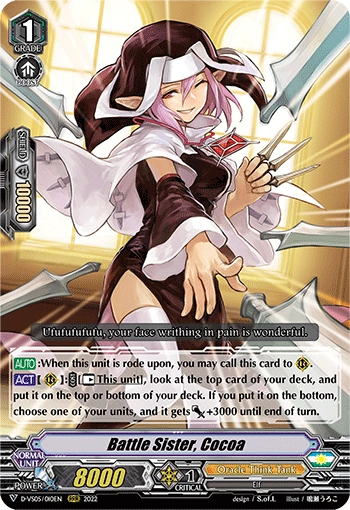 Unit of The Week: Battle Sister, Cocoa (V Series)