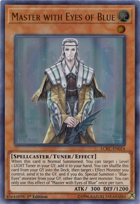 Yu-Gi-Oh! Card Review: Master with Eyes of Blue