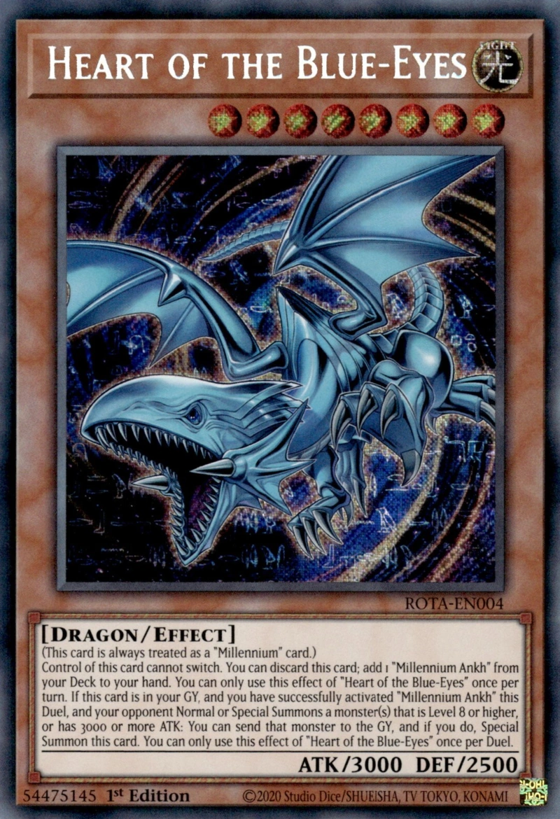 Yu-Gi-Oh! Card Review: Heart of the Blue-Eyes