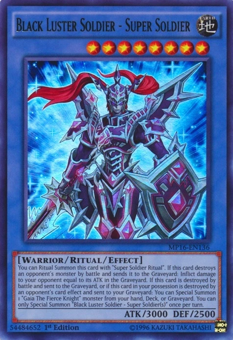 Yu-Gi-Oh! Card Review: Black Luster Soldier – Super Soldier