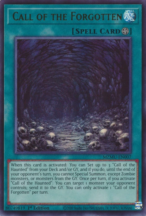 Yu-Gi-Oh! Card Review: Call of the Forgotten