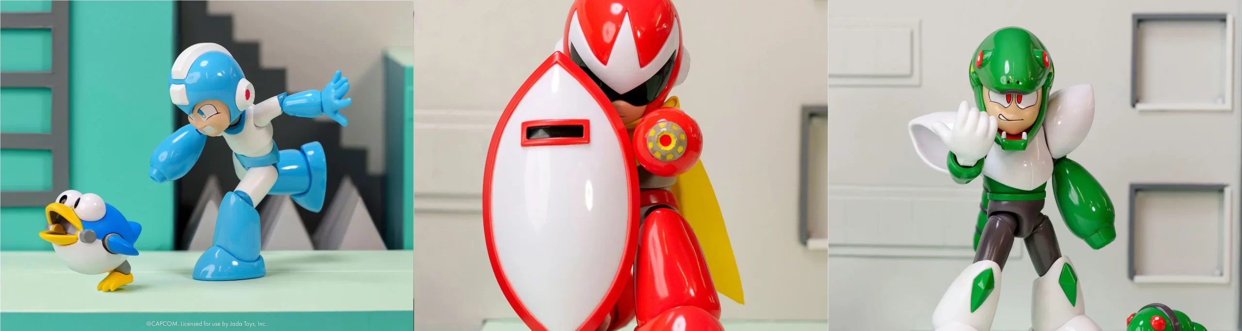 Wave Four of Mega Man from Jada Toys