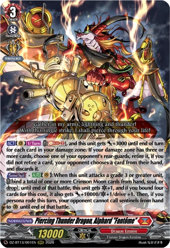 Unit of The Week: Piercing Thunder Dragon, Alphard “Fantôme”