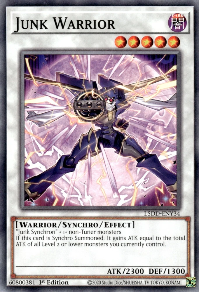 Yu-Gi-Oh! Card Review: Junk Warrior
