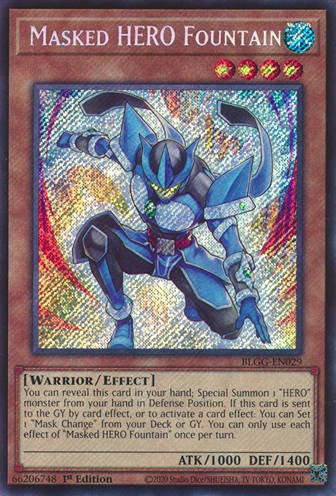 Yu-Gi-Oh! Card Review: Masked HERO Fountain