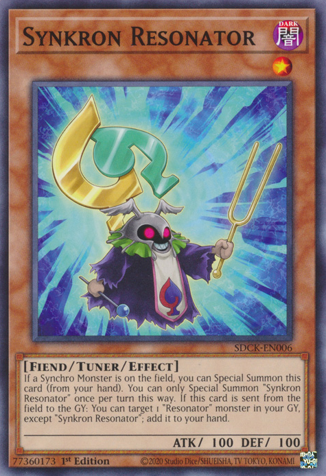 Yu-Gi-Oh! Card Review: Synkron Resonator