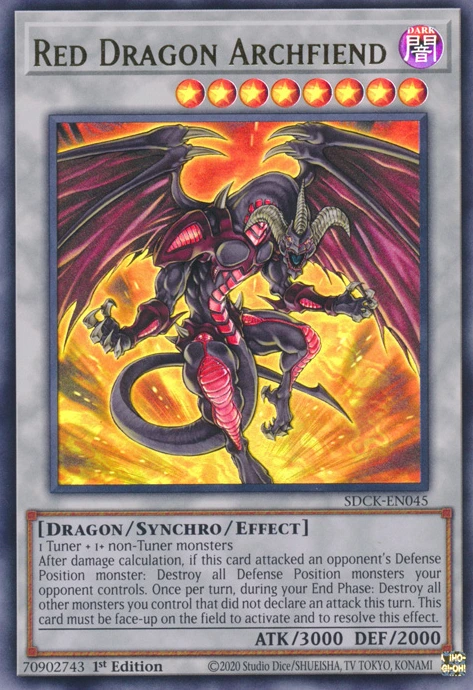 Yu-Gi-Oh! Card Review: Red Dragon Archfiend